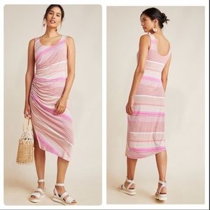 NWT Anthropologie Reina striped dress